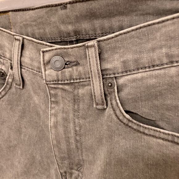 Levi’s 510 Gray Straight Leg High Rise Jeans 31 - Picture 8 of 10